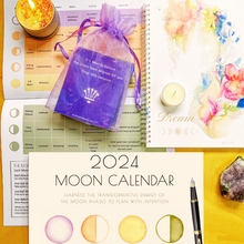 Moon Calendar Bundle- 4 Calendars Plus One FREE (5 total)