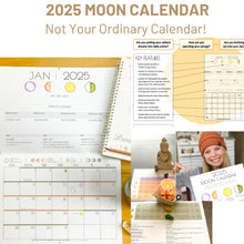 Moon Calendar Bundle- 4 Calendars Plus One FREE (5 total)
