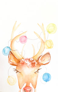 "Rudolph" Seasonal Print