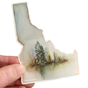 "The Clearing" Idaho Vinyl Sticker