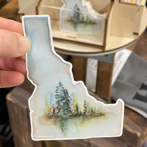 "The Clearing" Idaho Vinyl Sticker