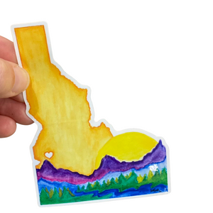 "Idaho Classic Collection" Idaho Vinyl Sticker 4 Pack