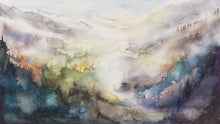 "Beyond The Mist" Landscape Print