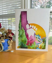 "Footprints" Idaho Print