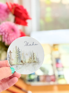 " Idaho" Vinyl Sticker