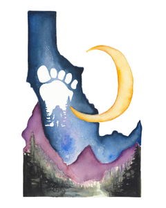 "The Night Wanderer" Idaho Print