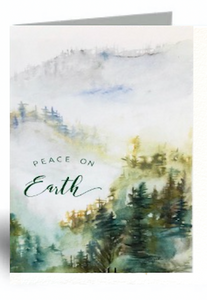 "Peace On Earth" Blank Card 10 Pack Holiday