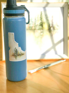"The Clearing" Idaho Vinyl Sticker